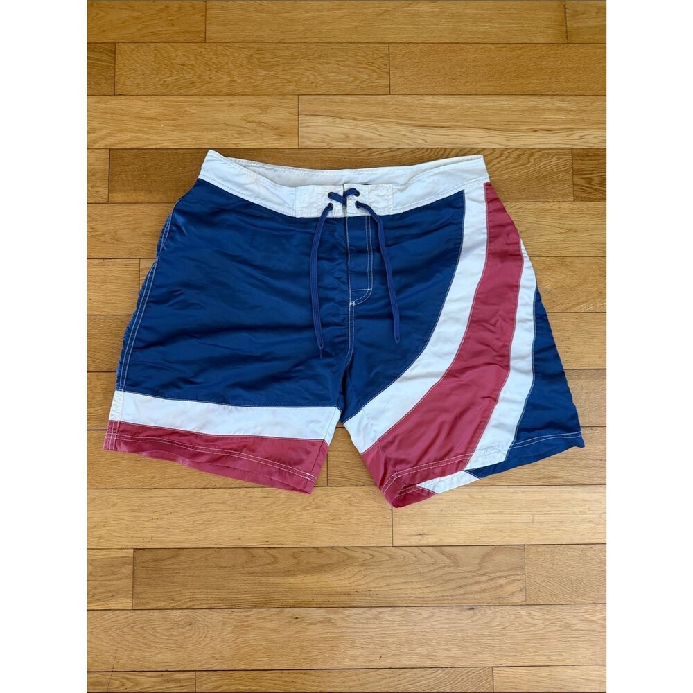 Vineyard Vines Navy, Red and White Men's Swim Board Shorts